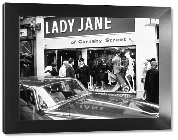 Lady Jane Boutique, Carnaby Street, London, 11th May 1966