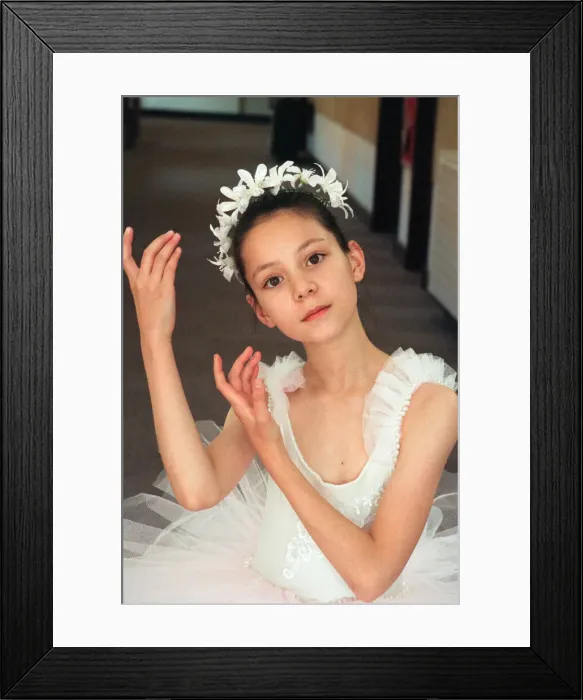 Framed Print : Charlotte Chan, a ballet dancer has been chosen to dance with the Royal Ballet Framed Print : Charlotte Chan, a ballet dancer has been chosen to dance with the Royal Ballet