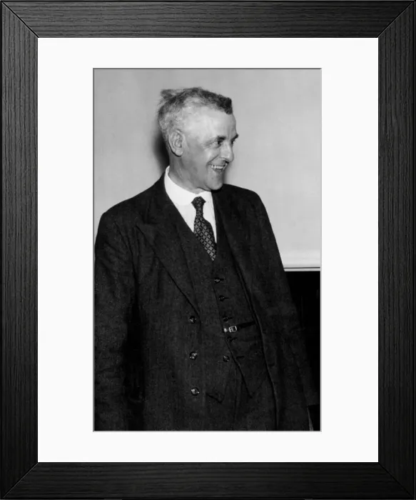 Framed Print : Warwickshire County Cricket Club secretary Rowland Ryder. March 1938
