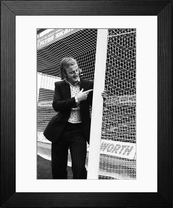 Framed Print : English League Division One match at St Andrews. Birmingham City 5 v Derby County 1