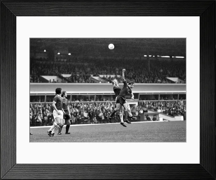 Framed Print : English League Division One match at St Andrews. Birmingham City 5 v Derby County 1 Framed Print : English League Division One match at St Andrews. Birmingham City 5 v Derby County 1