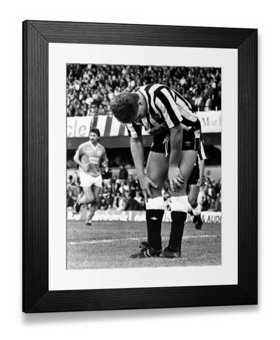 Framed Print : Footballer Paul Gascoigne - Gazza Newcastle United v Southampton Framed Print : Footballer Paul Gascoigne - Gazza Newcastle United v Southampton