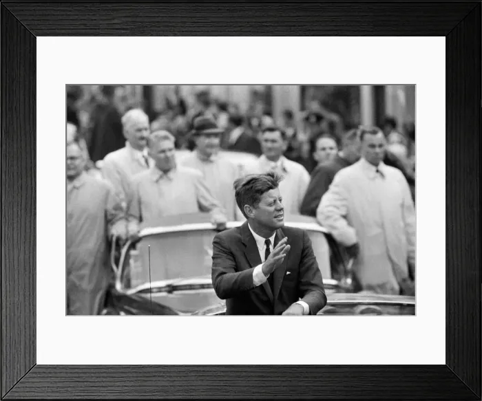 Framed Print : The visit of American President John F Kennedy to Ireland. July 1963 Framed Print : The visit of American President John F Kennedy to Ireland. July 1963