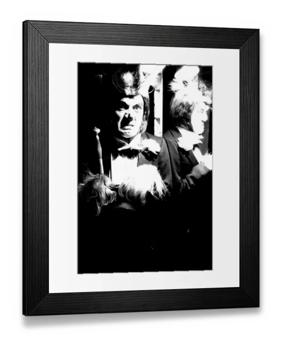 Framed Print : Young Humshaugh actor Kevin Whately at the start of his career at the Newcastle Playhouse