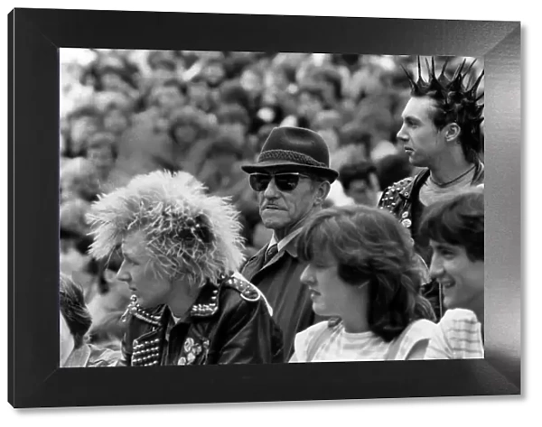 Music Fans at Kelvingrove Park, Glasgow, Scotland, 27th May 1984