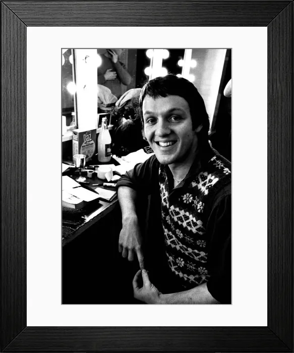 Framed Print : Young Humshaugh actor Kevin Whately at the start of his career at the Newcastle Playhouse Framed Print : Young Humshaugh actor Kevin Whately at the start of his career at the Newcastle Playhouse