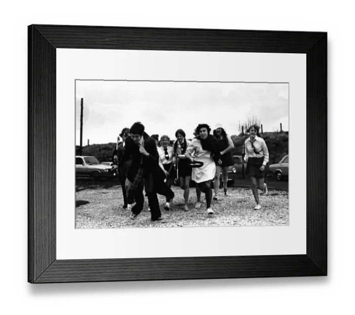 Framed Print : Staff from Northumbrian Waters offices at Gosforth, Newcastle