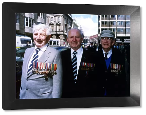 World War Two - Second World War - Veterans pictured at a D-Day Remembrance Parade