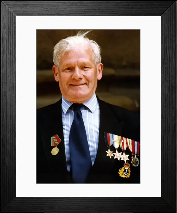 Framed Print : World War Two - Second World War - D-Day Remembrance Parade - Veteran Dave Shannon Framed Print : World War Two - Second World War - D-Day Remembrance Parade - Veteran Dave Shannon