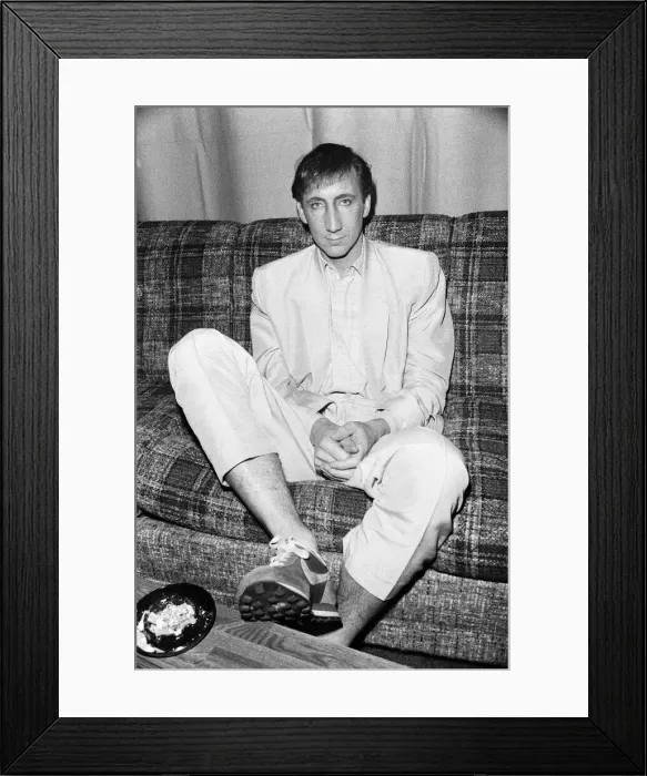 Framed Print : British rock group The Who in Toronto, Canada. Guitarist Pete Townshend Framed Print : British rock group The Who in Toronto, Canada. Guitarist Pete Townshend