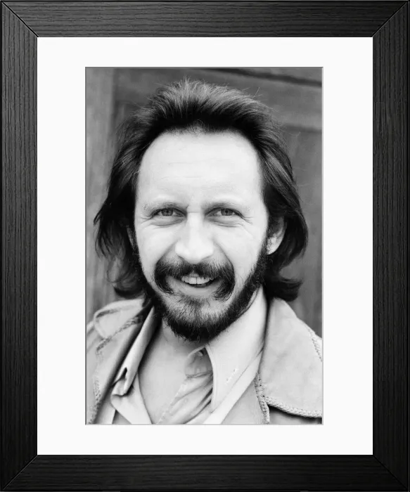 Framed Print : Members of the British rock group The Who pose for pictures after new drummer Kenney