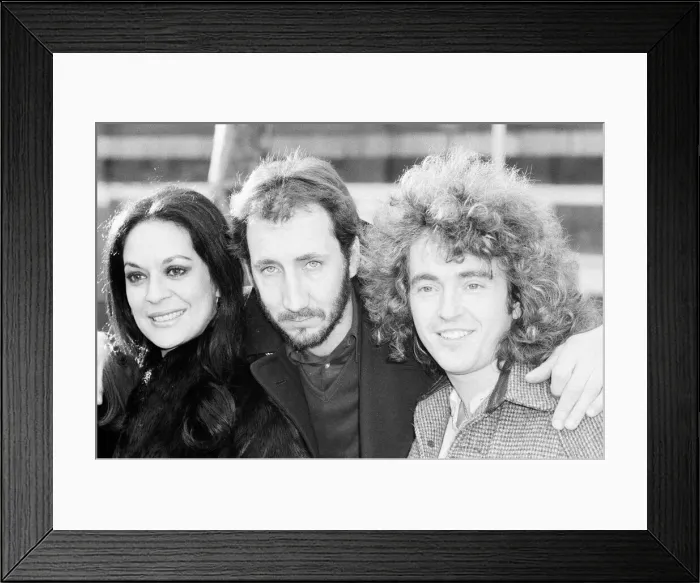 Framed Print : Pete Townshend, guitarist with British rock group The Who Framed Print : Pete Townshend, guitarist with British rock group The Who