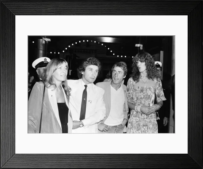 Framed Print : Members of the British rock group The Who, Kenney Jones Framed Print : Members of the British rock group The Who, Kenney Jones