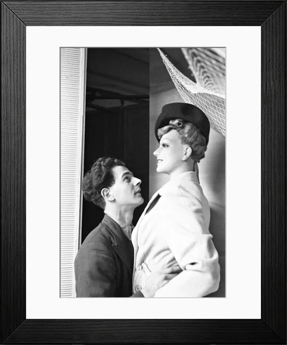 Framed Print : Scenes from inside the shop window at Peter Robinsons Department Store, London