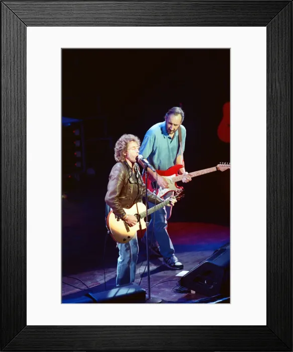 Framed Print : British rock group The Who on stage at the Royal Albert Hall for their performance in Framed Print : British rock group The Who on stage at the Royal Albert Hall for their performance in
