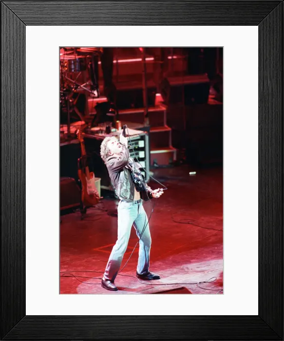 Framed Print : British rock group The Who on stage at the Royal Albert Hall for their performance in Framed Print : British rock group The Who on stage at the Royal Albert Hall for their performance in