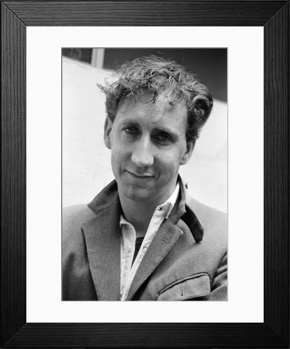 Framed Print : Pete Townshend of British rock group The Who, who is producing a show for the Prince Framed Print : Pete Townshend of British rock group The Who, who is producing a show for the Prince