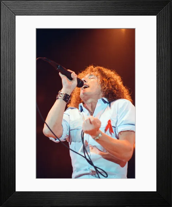 Framed Print : Roger Daltrey, former singer of British rock group The Who Framed Print : Roger Daltrey, former singer of British rock group The Who
