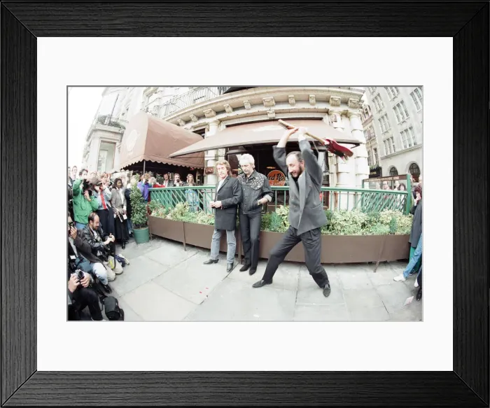 Framed Print : John Entwistle, Pete Townshend and singer Roger Daltrey of The Who rock group pat Framed Print : John Entwistle, Pete Townshend and singer Roger Daltrey of The Who rock group pat