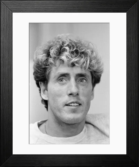 Framed Print : Roger Daltrey, lead singer of British rock group The Who Framed Print : Roger Daltrey, lead singer of British rock group The Who