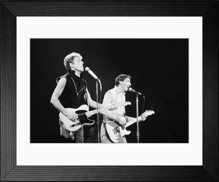 Framed Print : British rock group The Who in Toronto, Canada. Singer Roger Daltrey Framed Print : British rock group The Who in Toronto, Canada. Singer Roger Daltrey