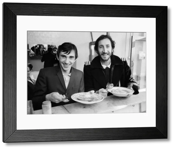 Framed Print : Pete Townshend, guitarist with British rock group The Who Framed Print : Pete Townshend, guitarist with British rock group The Who