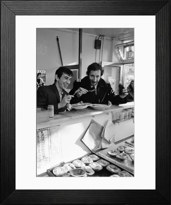 Framed Print : Pete Townshend, guitarist with British rock group The Who Framed Print : Pete Townshend, guitarist with British rock group The Who