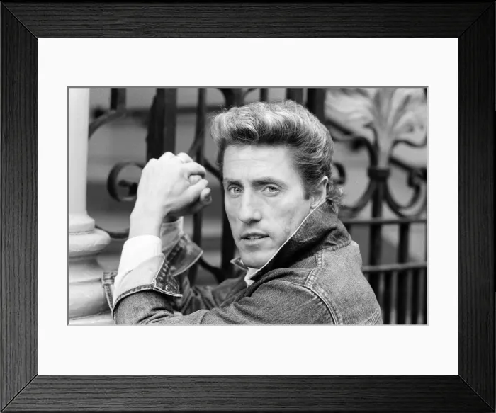 Framed Print : Roger Daltrey, former lead singer of the British rock group The Who Framed Print : Roger Daltrey, former lead singer of the British rock group The Who