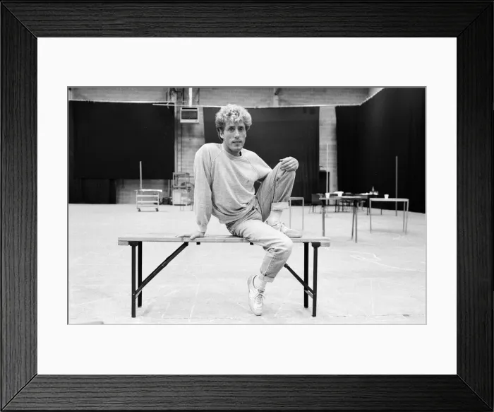 Framed Print : Roger Daltrey, lead singer of British rock group The Who Framed Print : Roger Daltrey, lead singer of British rock group The Who