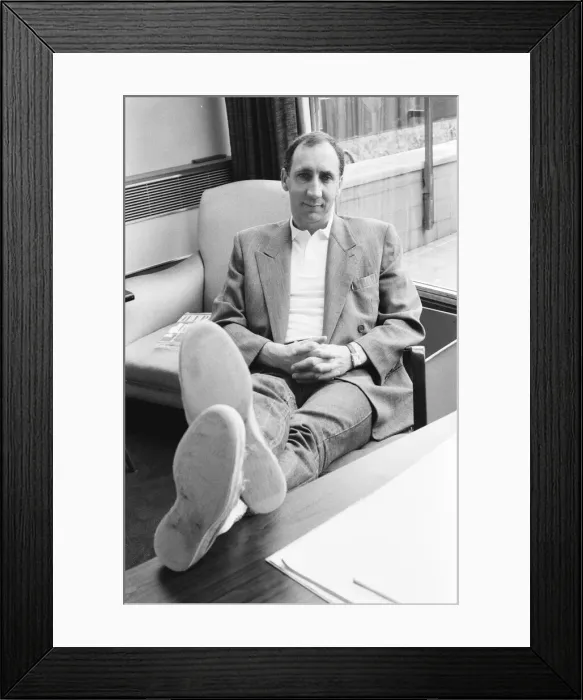 Framed Print : Pete Townshend, former guitarist with British rock group The Who Framed Print : Pete Townshend, former guitarist with British rock group The Who