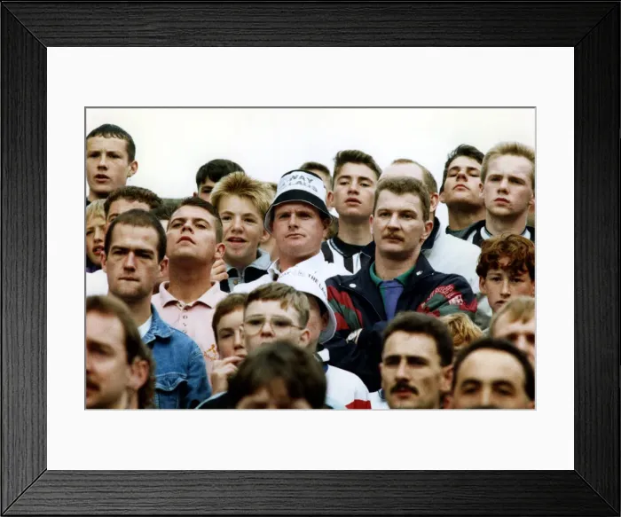 Framed Print : Footballer Paul Gascoigne - Gazza Paul Gascoigne mingles amongst the Newcastle Framed Print : Footballer Paul Gascoigne - Gazza Paul Gascoigne mingles amongst the Newcastle