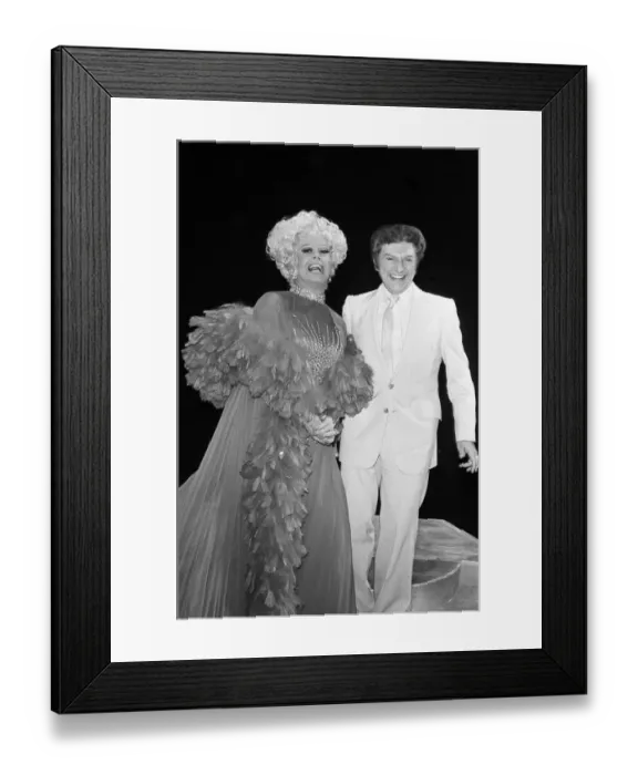 Framed Print : Danny La Rue at the Coventry Theatre 8th April 1978 Framed Print : Danny La Rue at the Coventry Theatre 8th April 1978