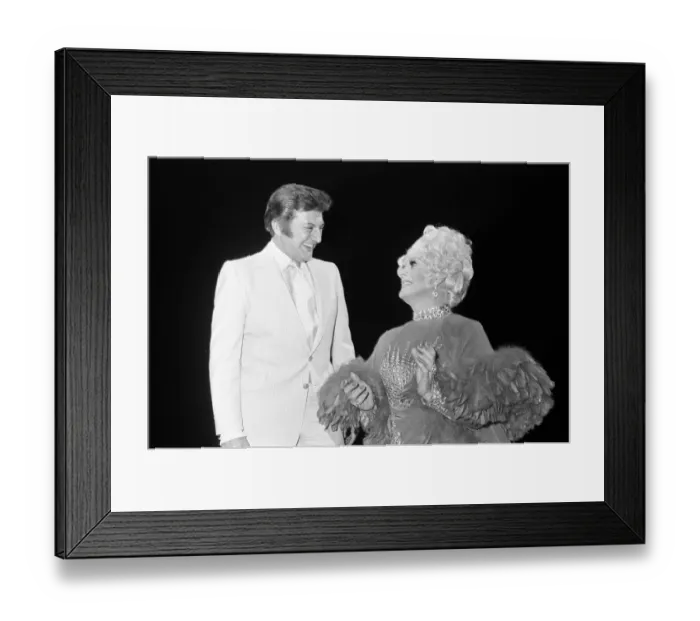 Framed Print : Danny La Rue at the Coventry Theatre 8th April 1978 Framed Print : Danny La Rue at the Coventry Theatre 8th April 1978