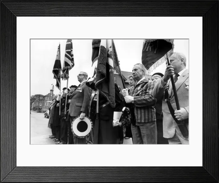 Framed Print : World War Two - Second World War - Nazi camp survivor Roger Chapuis