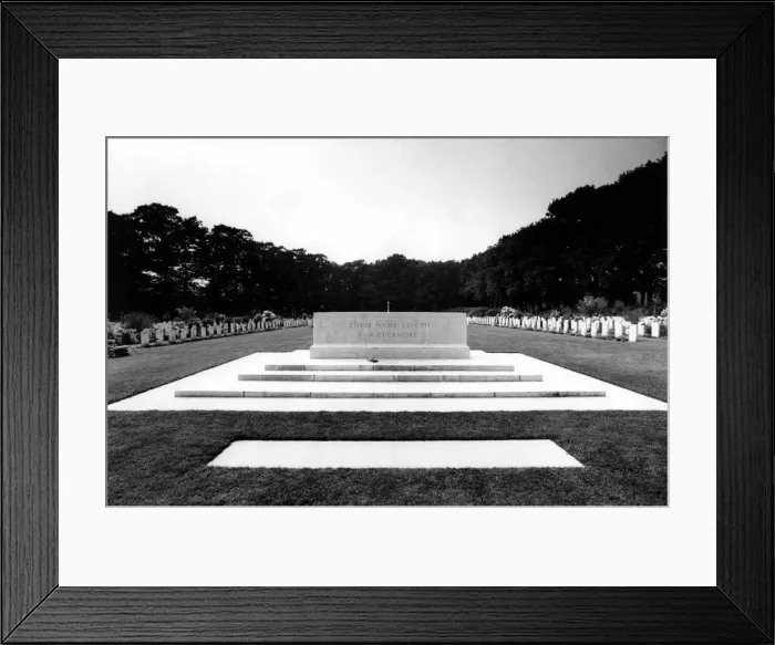 Framed Print : World War Two - Second World War - Operation Market Garden - The memorial in the Airborne Framed Print : World War Two - Second World War - Operation Market Garden - The memorial in the Airborne