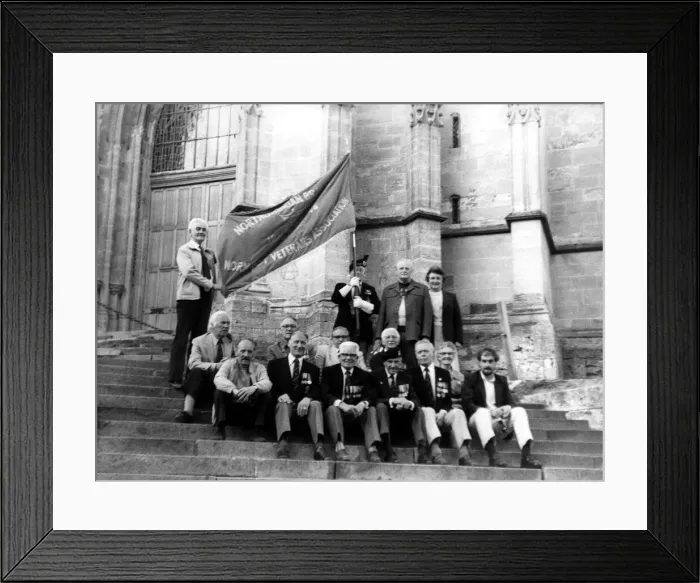 Framed Print : World War Two - Second World War - The D-Day veterans that Journal reporter Avril Deane Framed Print : World War Two - Second World War - The D-Day veterans that Journal reporter Avril Deane