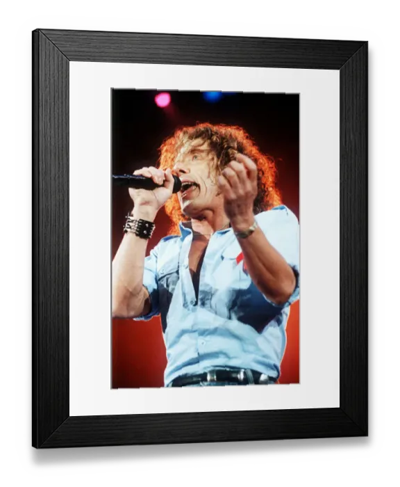 Framed Print : Singer Roger Daltrey, performs at the Freddie Mercury Tribute Concert at Wembley stadium Framed Print : Singer Roger Daltrey, performs at the Freddie Mercury Tribute Concert at Wembley stadium