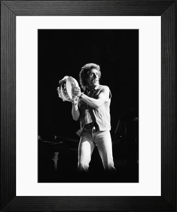 Framed Print : British rock group The Who, performing on stage at the NEC in Birmingham Framed Print : British rock group The Who, performing on stage at the NEC in Birmingham