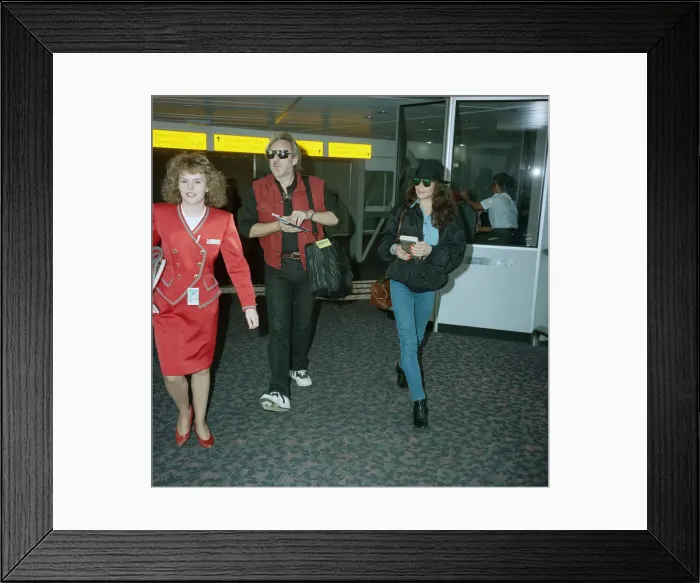 Framed Print : John Entwistle, bass guitarist in British rock group The Who Framed Print : John Entwistle, bass guitarist in British rock group The Who