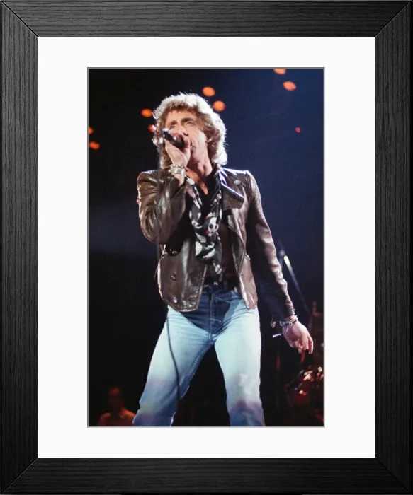 Framed Print : British rock group The Who, performing on stage at the NEC in Birmingham Framed Print : British rock group The Who, performing on stage at the NEC in Birmingham