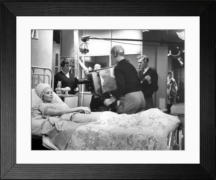 Framed Print : Television programme - The filming of Emergency Ward 10 at ATV Studios in Boreham Framed Print : Television programme - The filming of Emergency Ward 10 at ATV Studios in Boreham