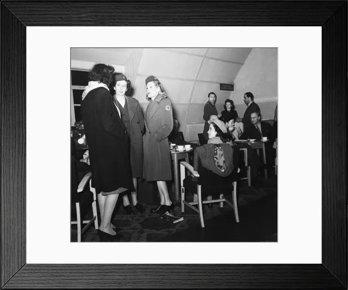 Framed Print : Hurn Airport North-Northeast of Bournemouth, in southern England