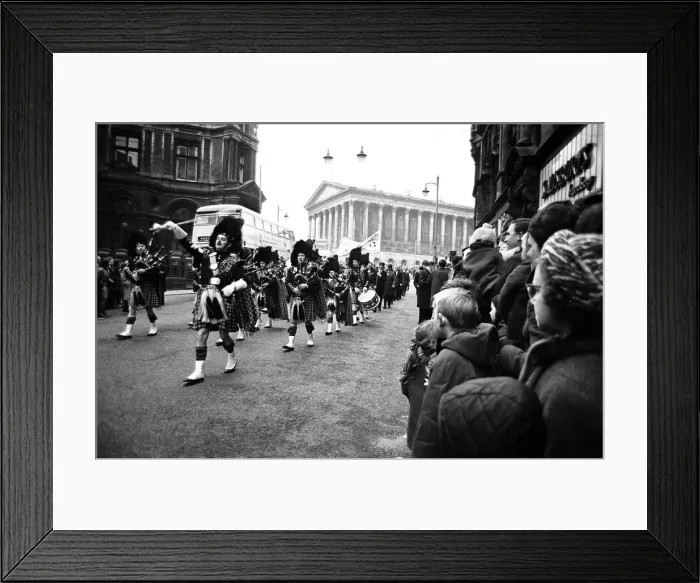 Framed Print : St Patricks Day March, Birmingham, 16th March 1969 Framed Print : St Patricks Day March, Birmingham, 16th March 1969