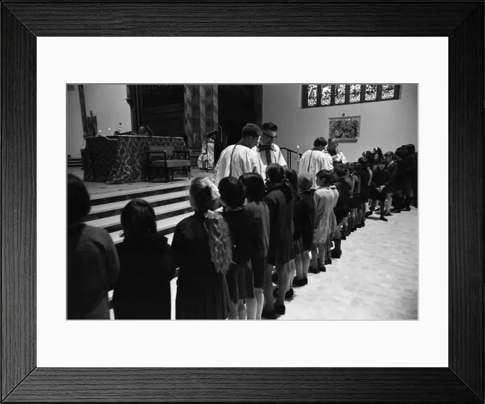 Framed Print : St Patricks Day Service, Birmingham, 17th March 1970 Framed Print : St Patricks Day Service, Birmingham, 17th March 1970