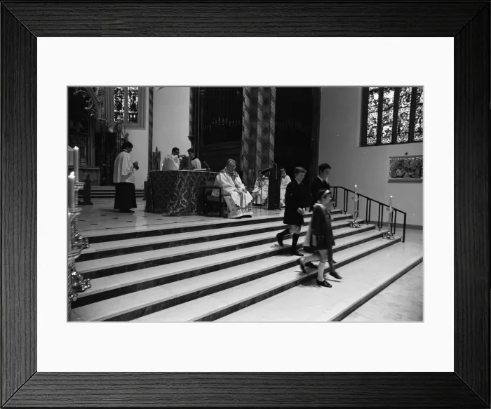 Framed Print : St Patricks Day Service, Birmingham, 17th March 1970 Framed Print : St Patricks Day Service, Birmingham, 17th March 1970
