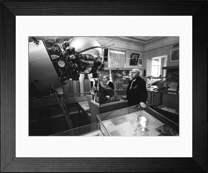 Framed Print : Soviet plane-maker Andrei Tupolev. 8th June 1967 Framed Print : Soviet plane-maker Andrei Tupolev. 8th June 1967