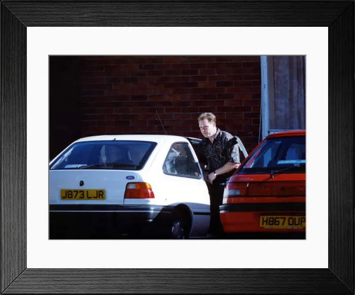 Framed Print : Footballer Paul Gascoigne - Gazza The Family of Paul Framed Print : Footballer Paul Gascoigne - Gazza The Family of Paul