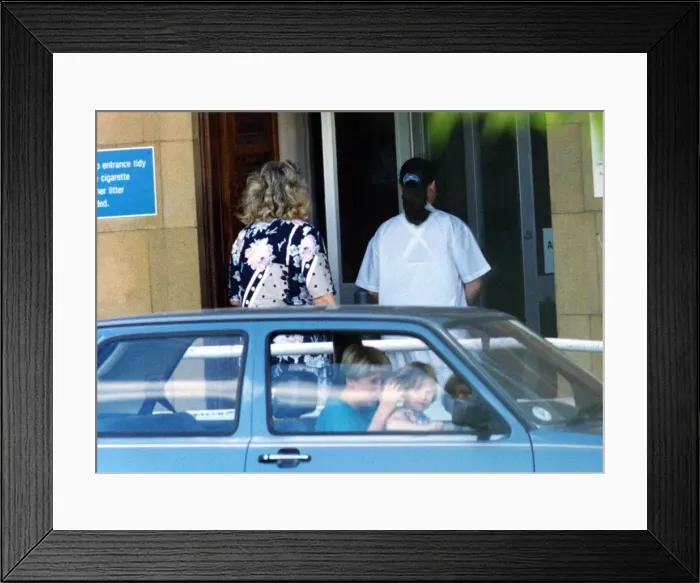 Framed Print : Footballer Paul Gascoigne - Gazza The Family of Paul Framed Print : Footballer Paul Gascoigne - Gazza The Family of Paul