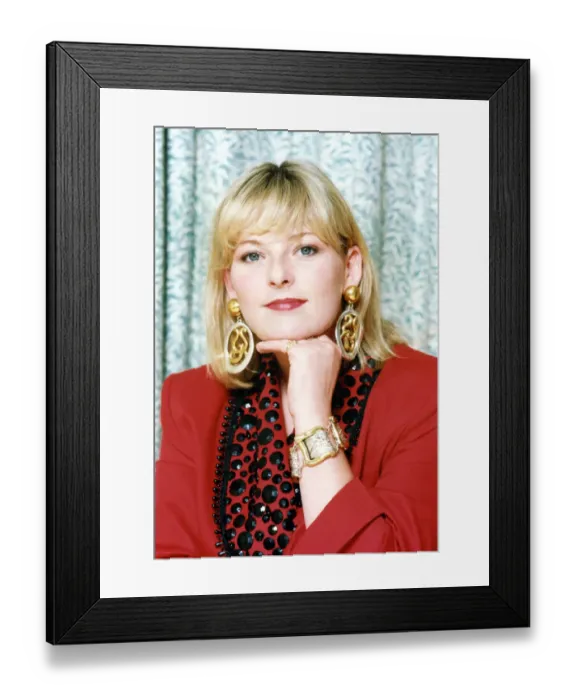 Framed Print : Footballer Paul Gascoigne - Gazza Anna Marie Gascoigne takes part in a
