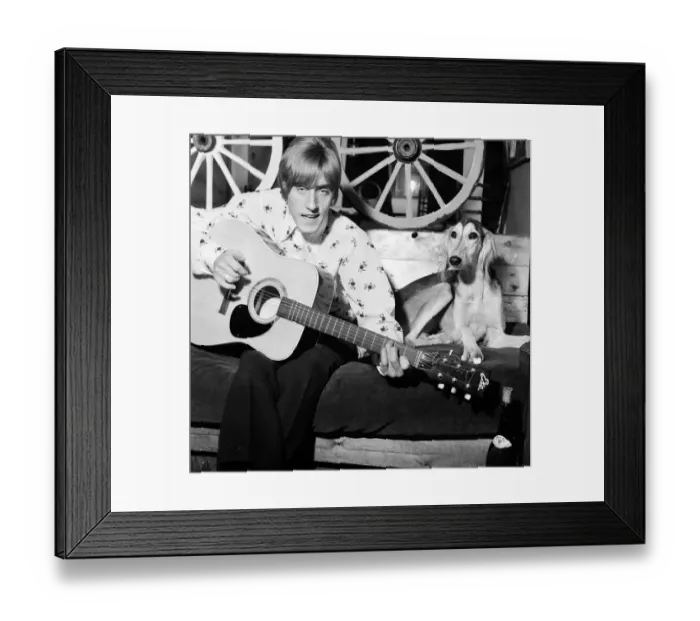 Framed Print : Roger Daltrey, lead singer of British rock group The Who